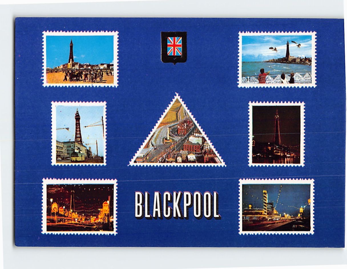 Postcard Blackpool England Postcard Blackpool England