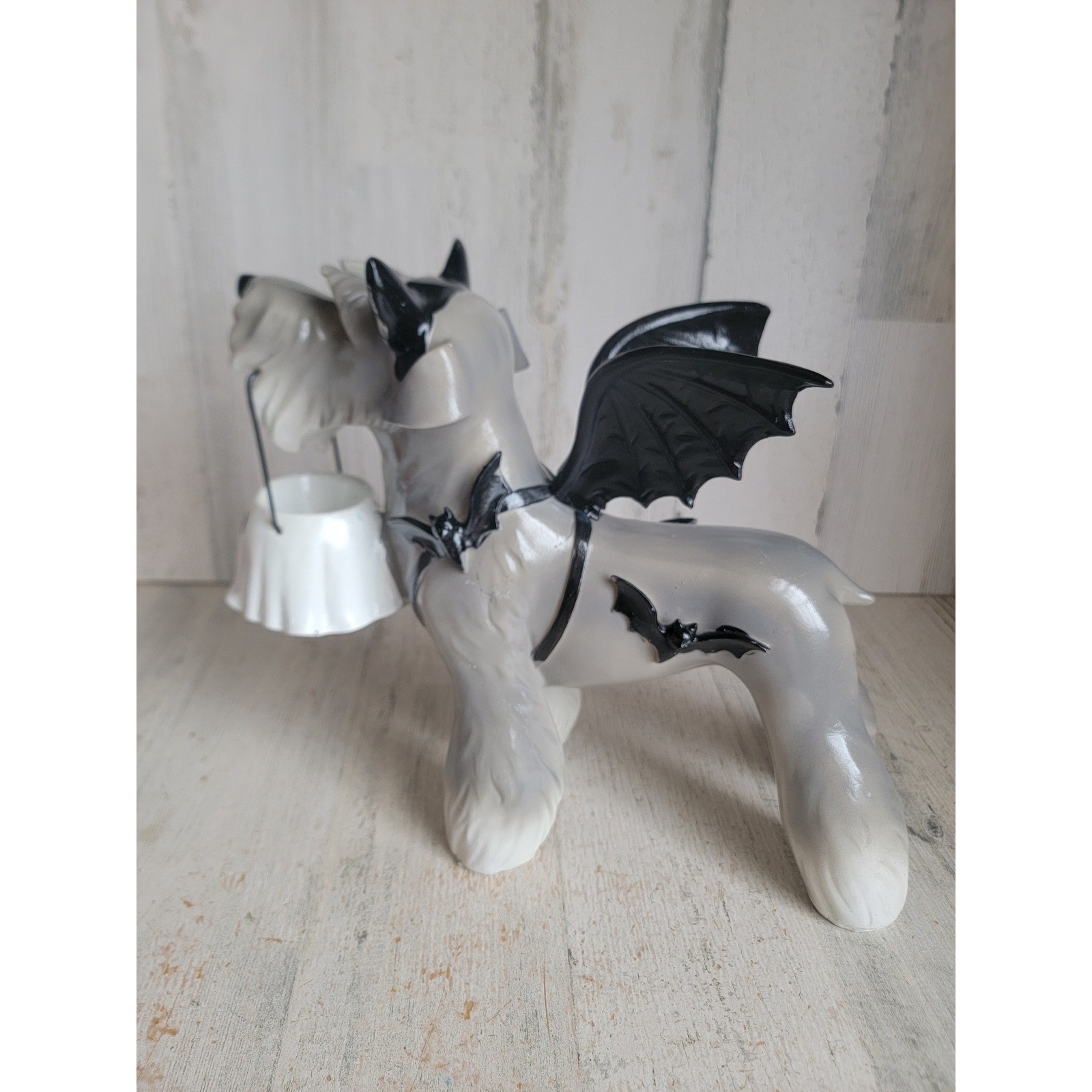 Halloween humane society schnauzer bat dog costume candy bucket unique home