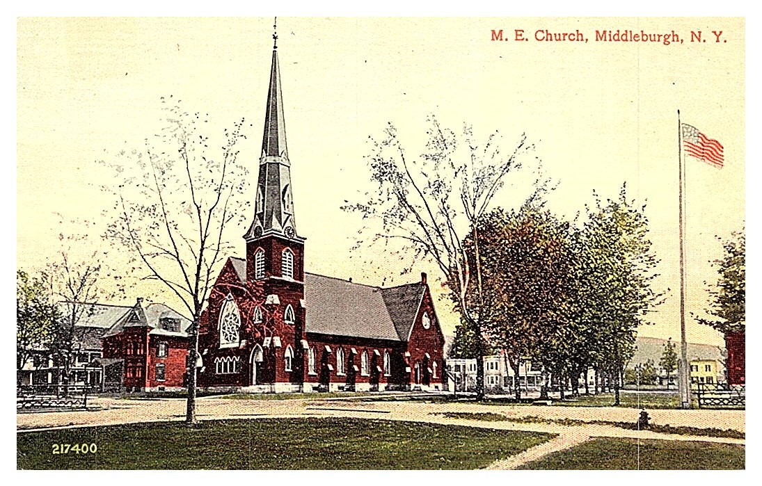 New York Middleburgh , M.E.Church New York Middleburgh , M.E.Church