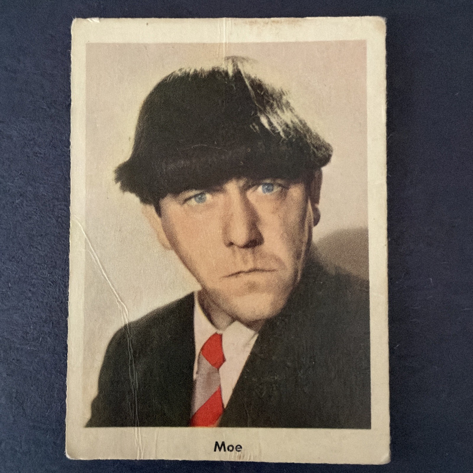 1959 Fleer The Three 3 Stooges #2 Moe Trading Card - Ungraded Raw 1959 Fleer The Three 3 Stooges #2 Moe Trading Card - Ungraded Raw