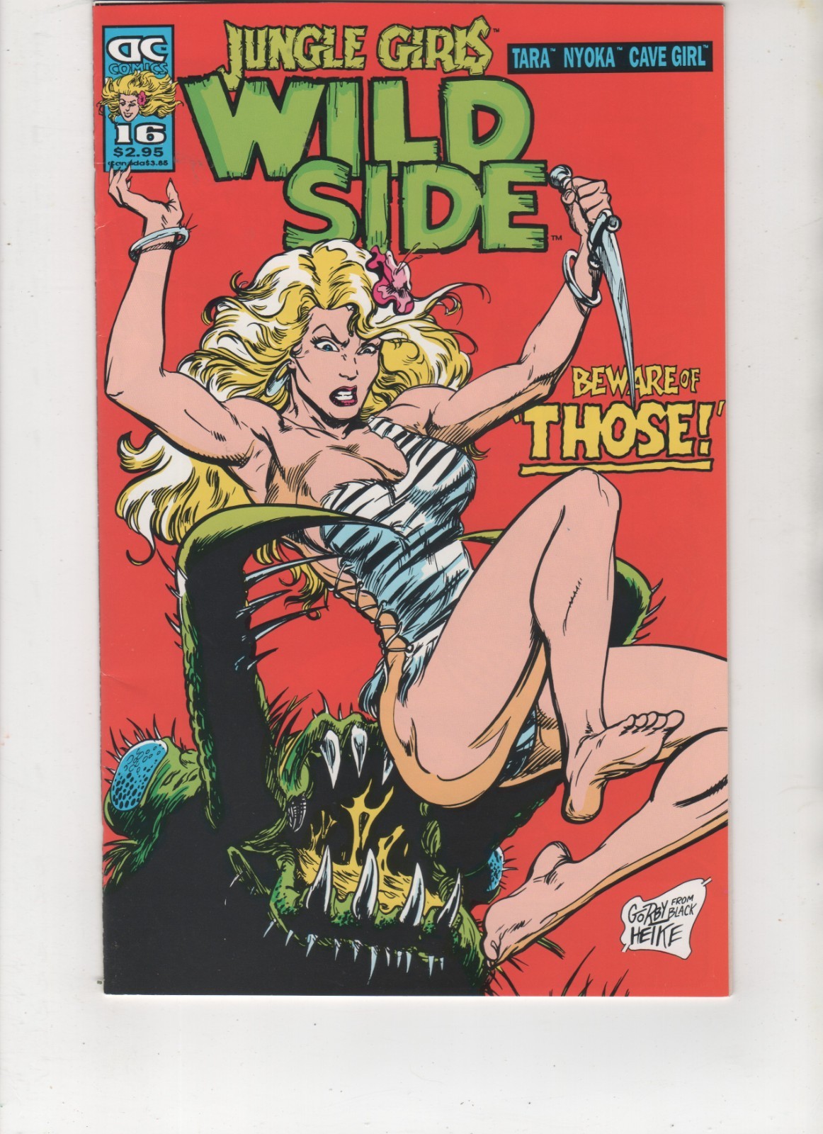 Jungle Girls #16, Gorby, Heike, GGA, Low Print Run, HTF,FN/VF 7.0,1st Print,1993 Jungle Girls #16, Gorby, Heike, GGA, Low Print Run, HTF,FN/VF 7.0,1st Print,1993