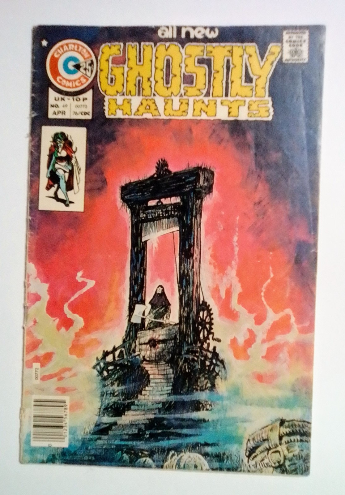 GHOSTLY HAUNTS #49 VG TOM SUTTON COVER Charlton Horror 1976 I COMBINE SHIPPING GHOSTLY HAUNTS #49 VG TOM SUTTON COVER Charlton Horror 1976 I COMBINE SHIPPING