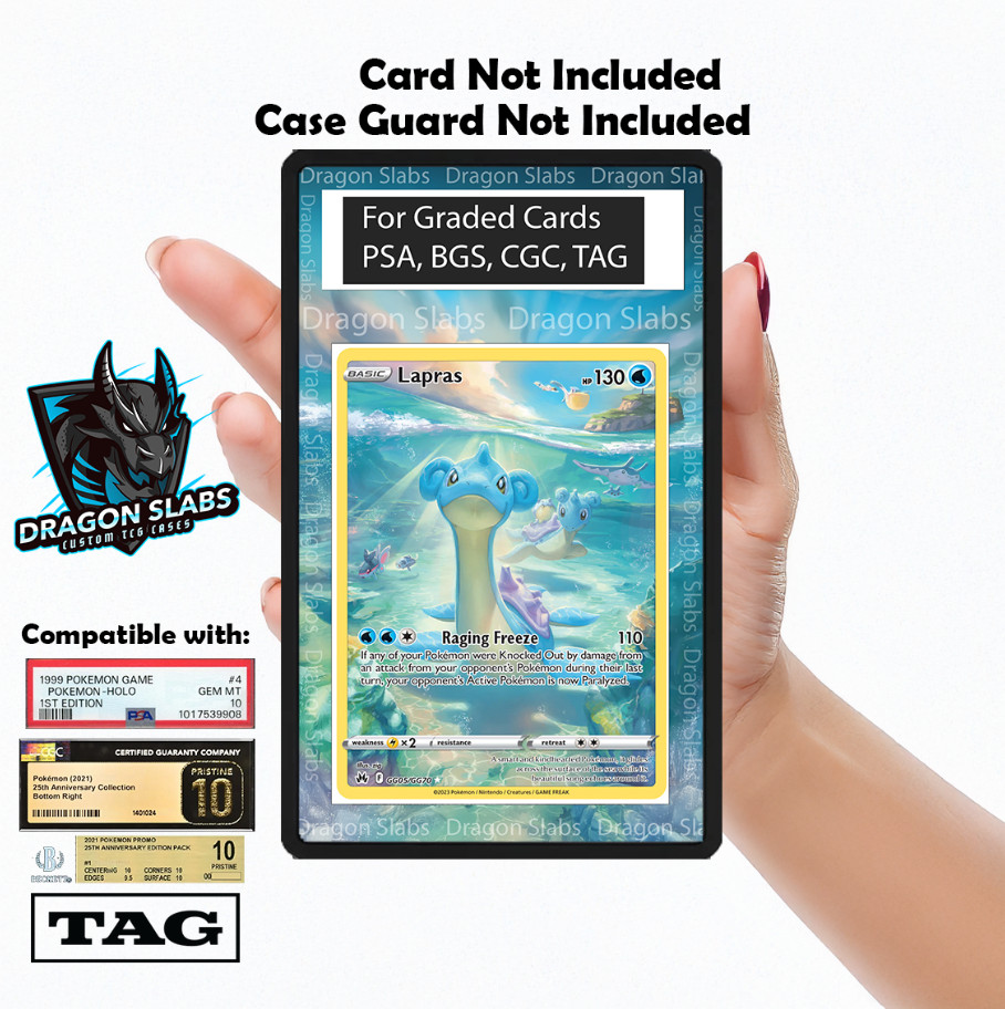 Lapras GG05/GG70 Crown Zenith PSA BGS CGC TAG Extended Art Pokemon