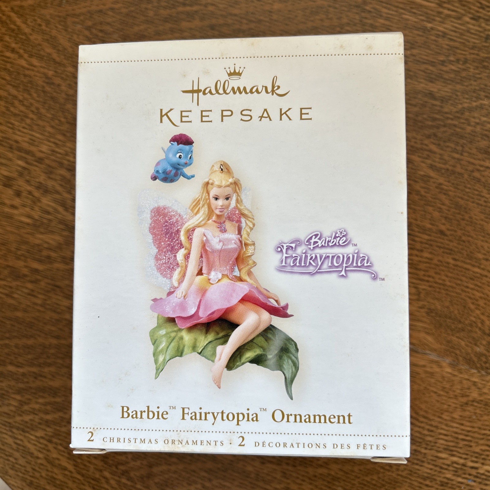 Hallmark Keepsake Barbie Fairytopia Ornament Set Elina Bibble 2006 Hanging