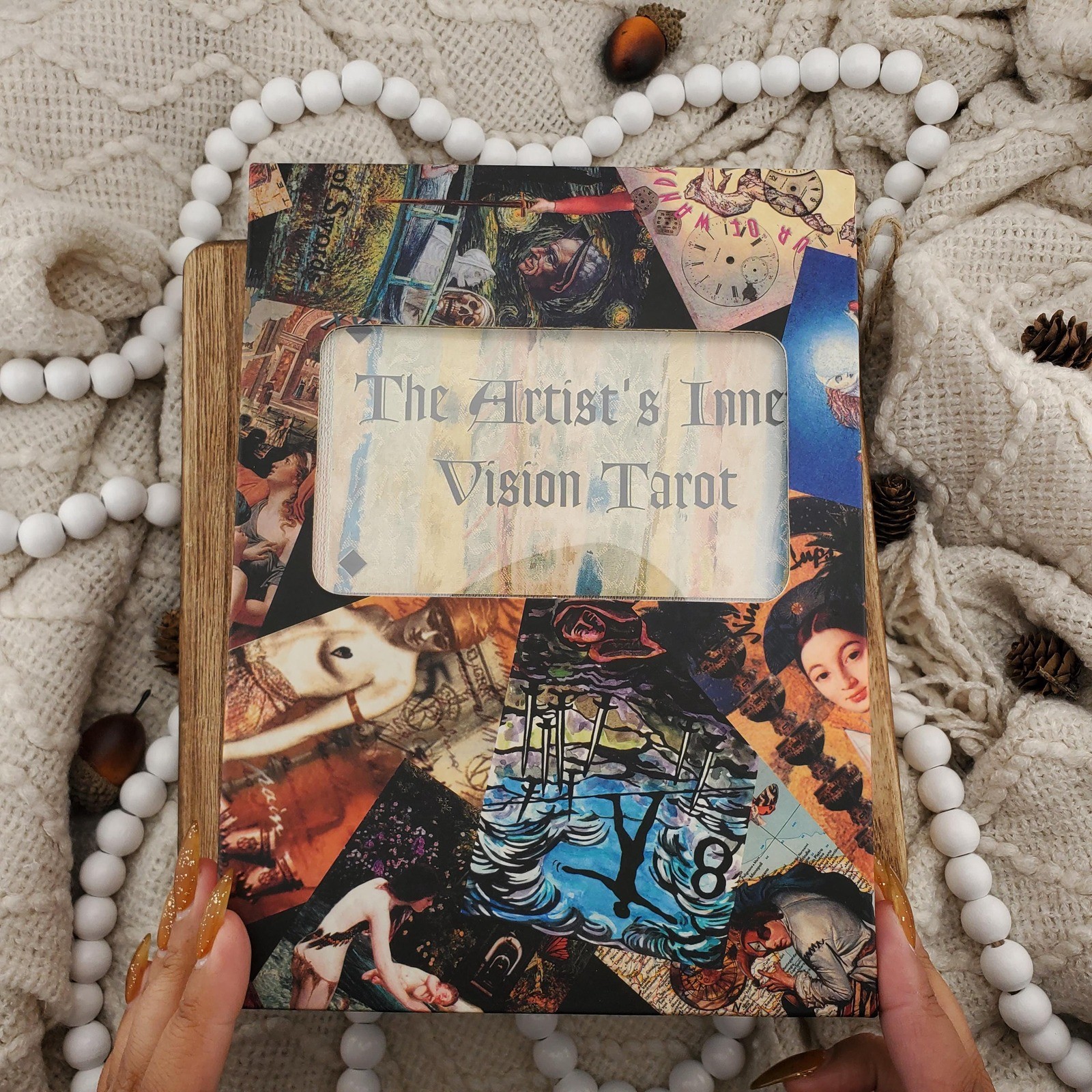 The Artist's Inner Vision Tarot Cards 80 Card Complete Deck Vintage 1999