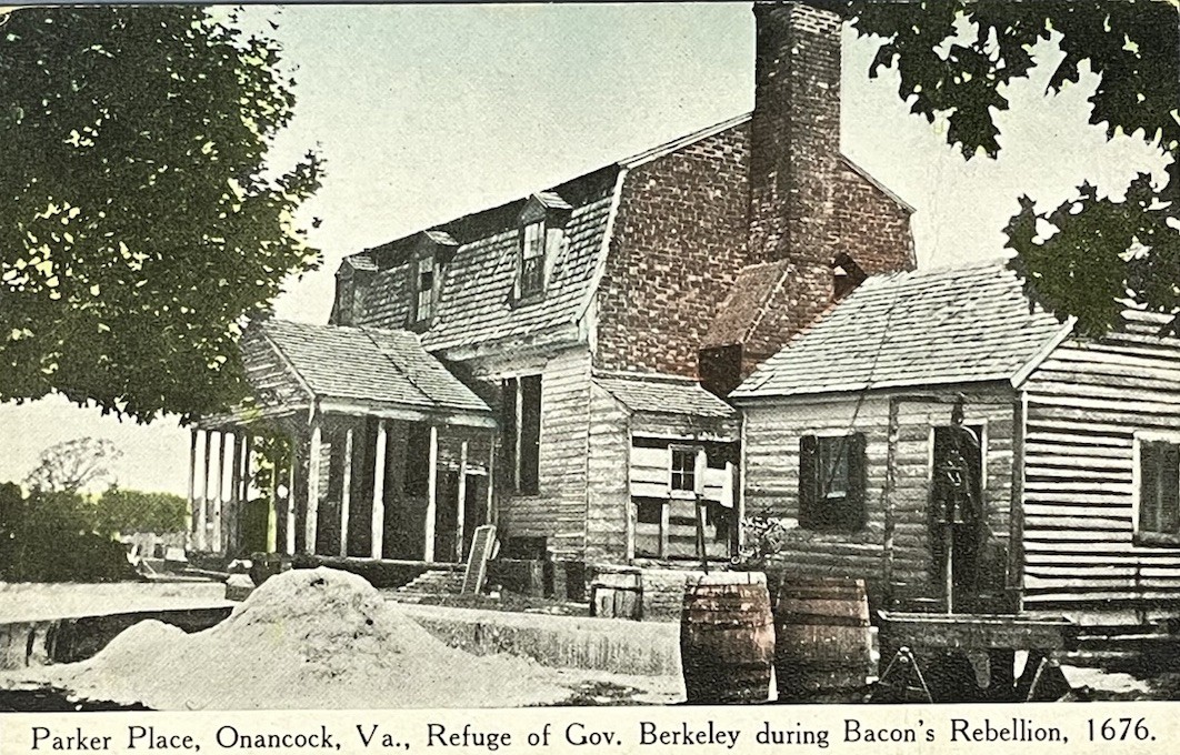 Onancock VA Parker Place RPPC – Bacon\'s Rebellion Refuge Vintage Postcard Onancock VA Parker Place RPPC – Bacon\'s Rebellion Refuge Vintage Postcard