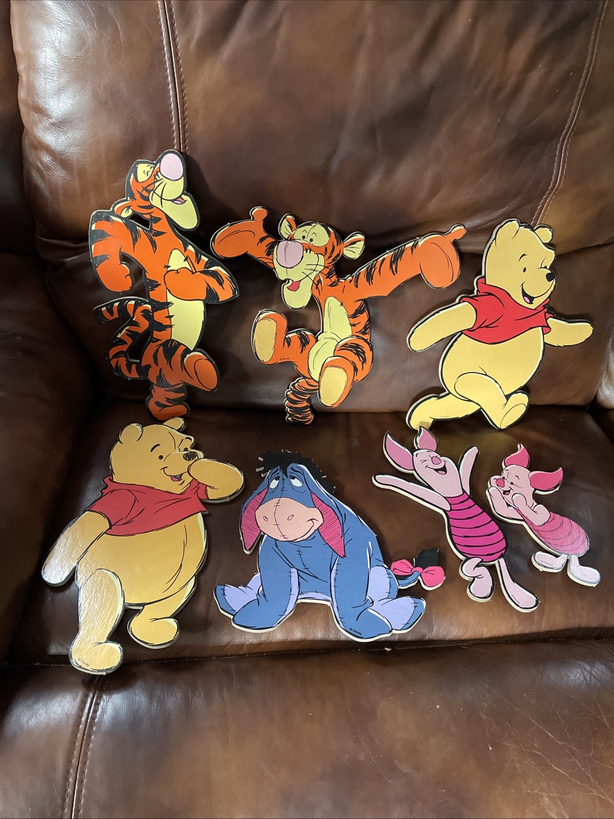Vintage Disney Winnie The Pooh Pressboard Cutouts Nursery Wall Decor 7 Pieces Vintage Disney Winnie The Pooh Pressboard Cutouts Nursery Wall Decor 7 Pieces