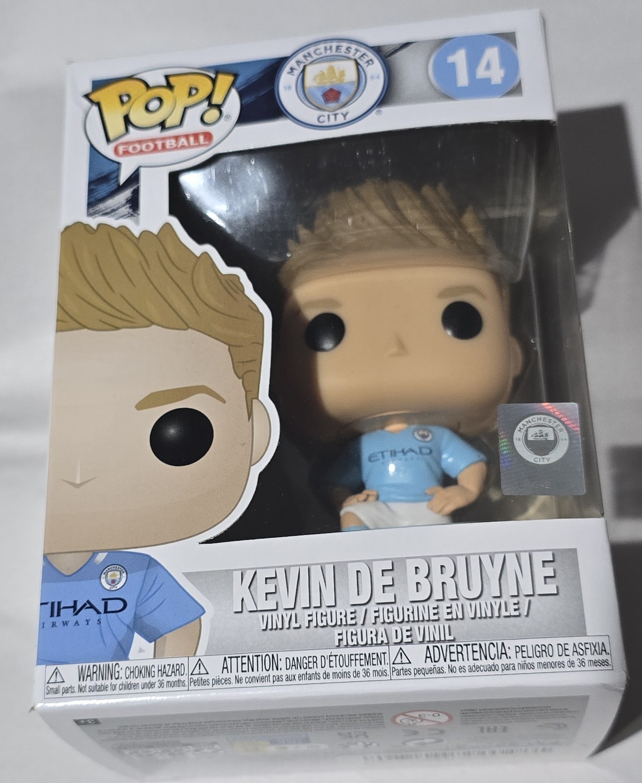 New Funko Pop Figurine Vinyl: Kevin De Bruyne #14 Figure Manchester City Figure