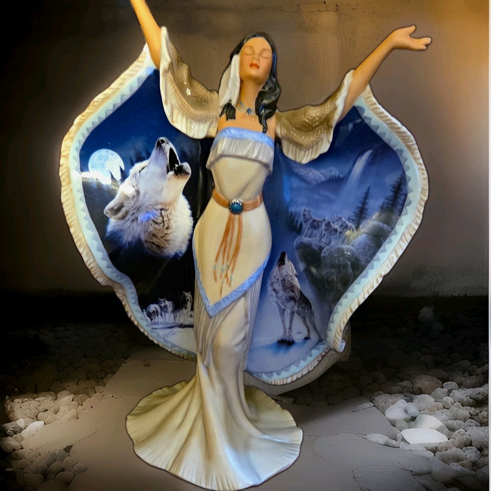 The Bradford Exchange Native Spirits Limited Edition Porcelain Figurine 2003