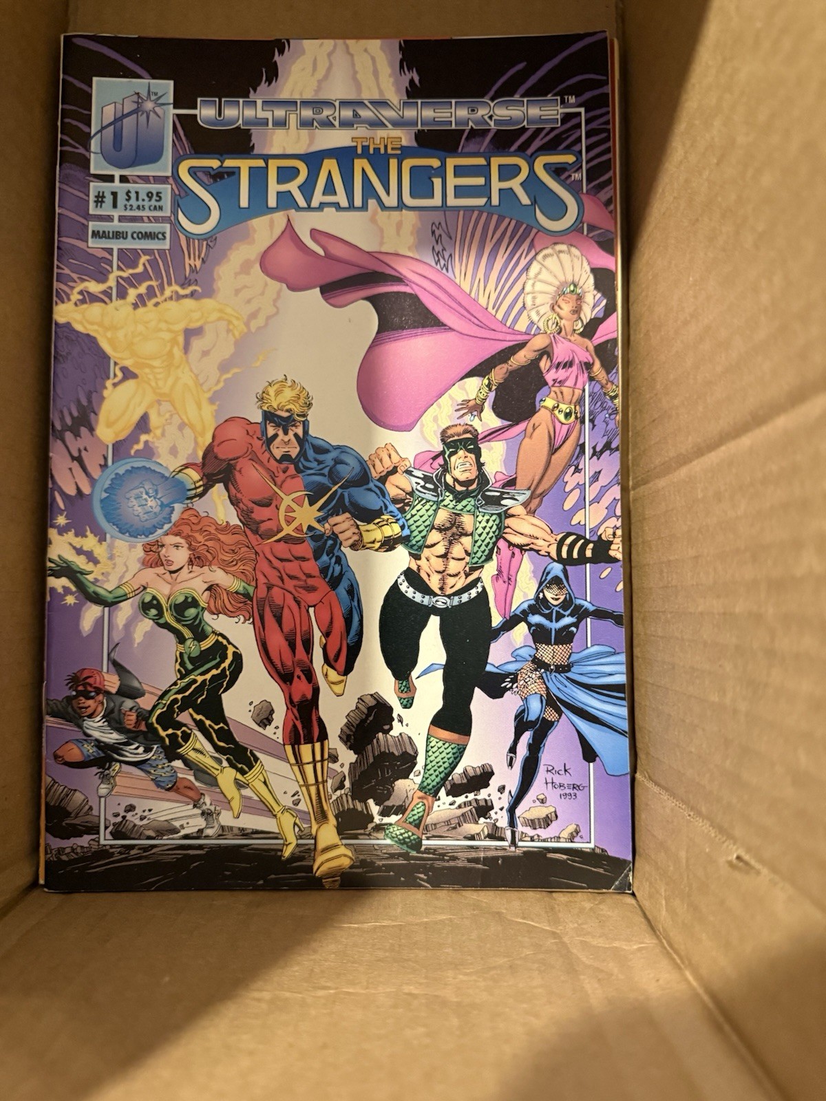 Malibu Signature Series #1 Comics Strangers Ultraverse Malibu Signature Series #1 Comics Strangers Ultraverse