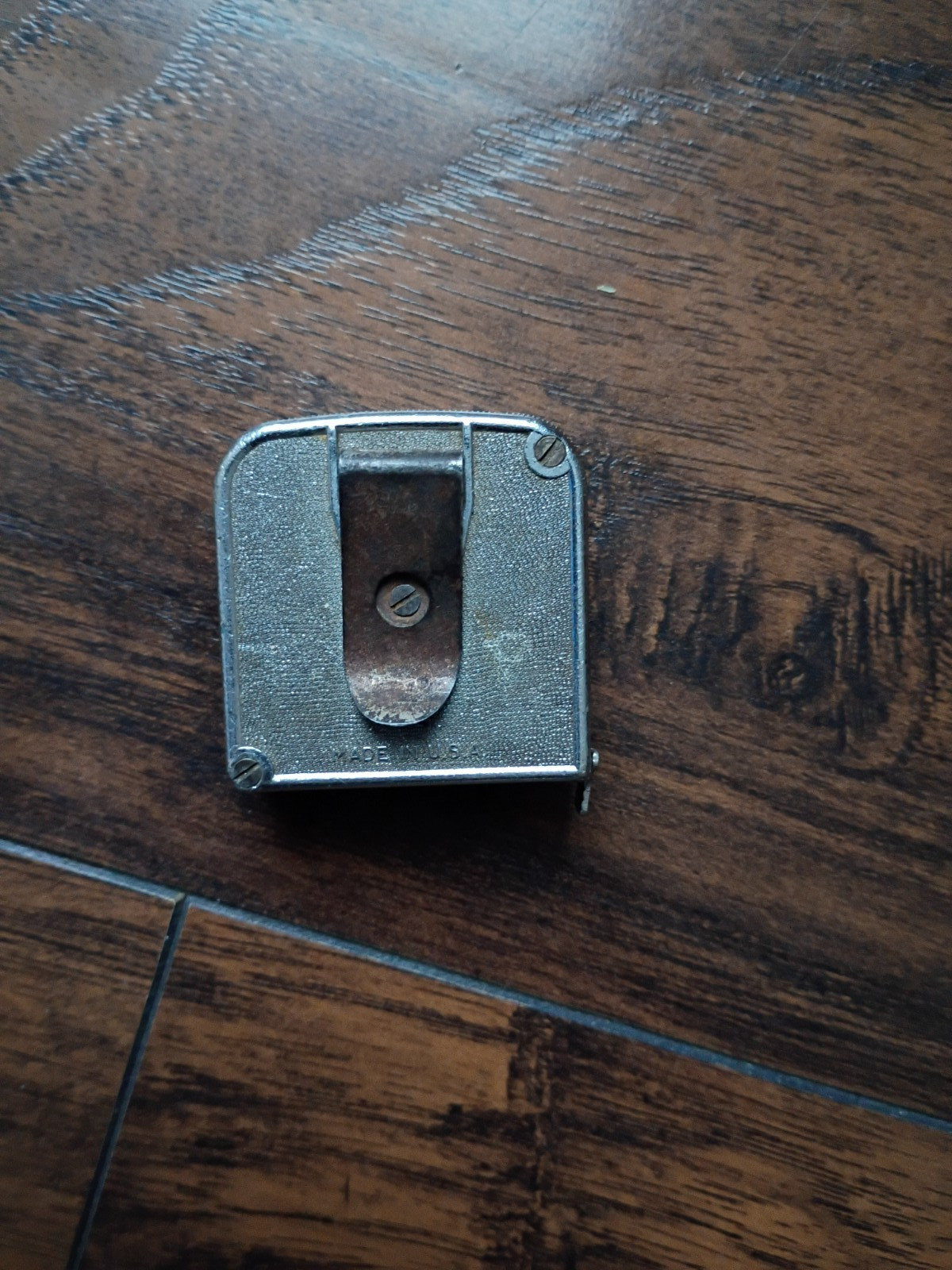 Lufkin White Clad Vintage Tape Measure Metal Case Made in USA Add 2 Inches Lufkin White Clad Vintage Tape Measure Metal Case Made in USA Add 2 Inches