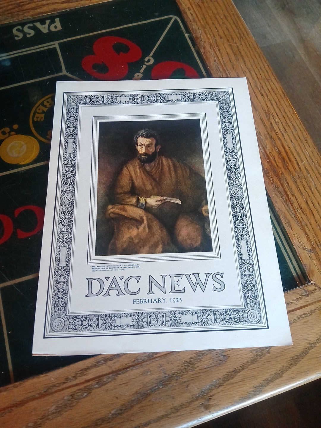 DAC News - February 1925 Harry J. Dean Company Page Advertisement DAC News - February 1925 Harry J. Dean Company Page Advertisement