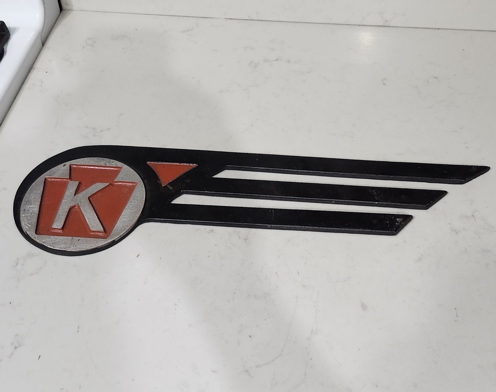 Vintage Kenworth Truck Emblem Plate