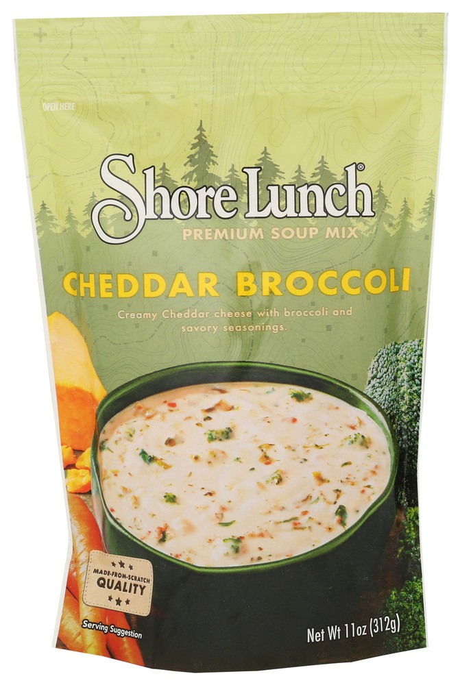 SHORE LUNCH MIX SOUP CHDR BROCCOLI 11 OZ