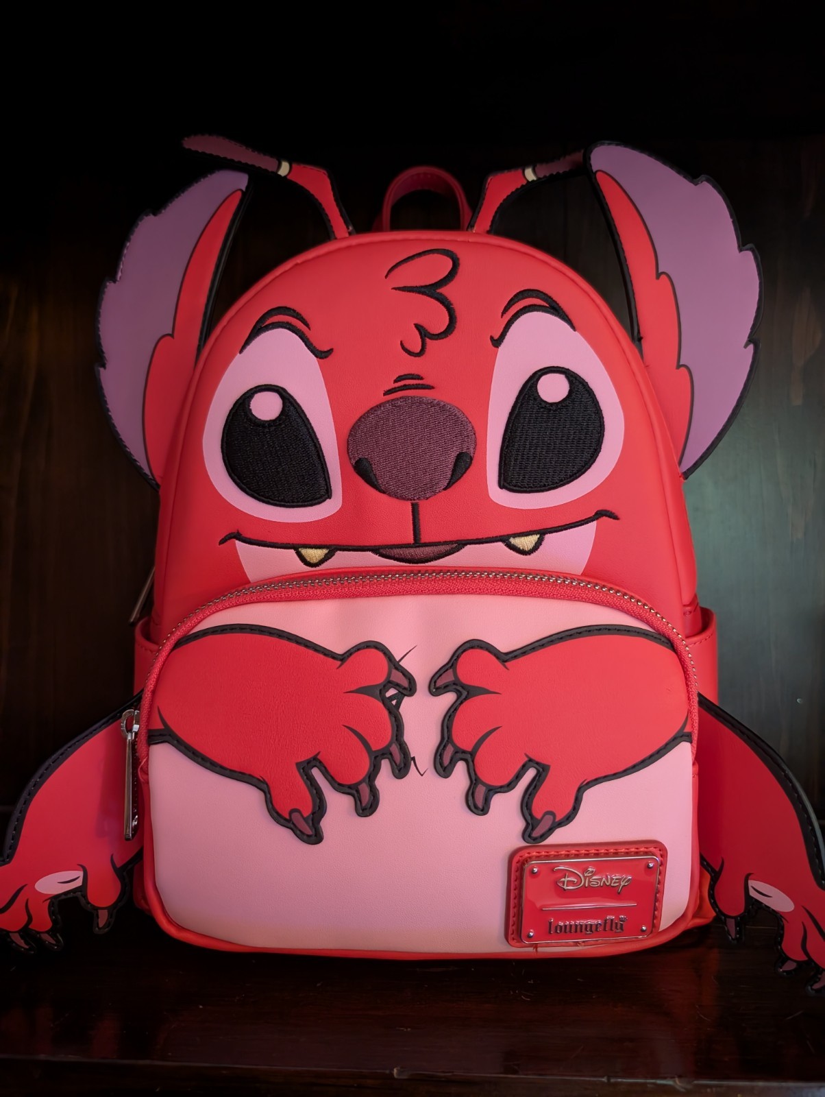 Loungefly Disney NWT, Leroy Stitch Mini Backpack, Red/Pink/Purple, Sold Out Rare Loungefly Disney NWT, Leroy Stitch Mini Backpack, Red/Pink/Purple, Sold Out Rare