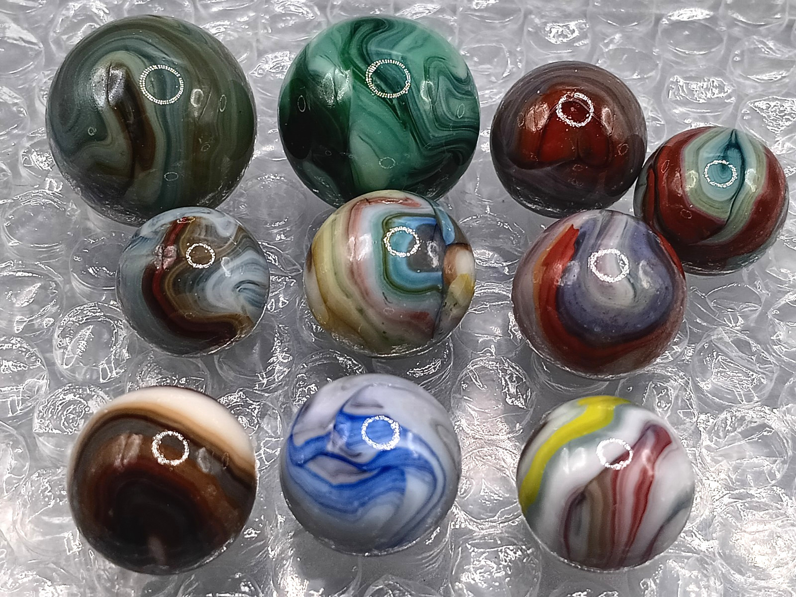 Vintage Shooter Marbles Lot- .70\