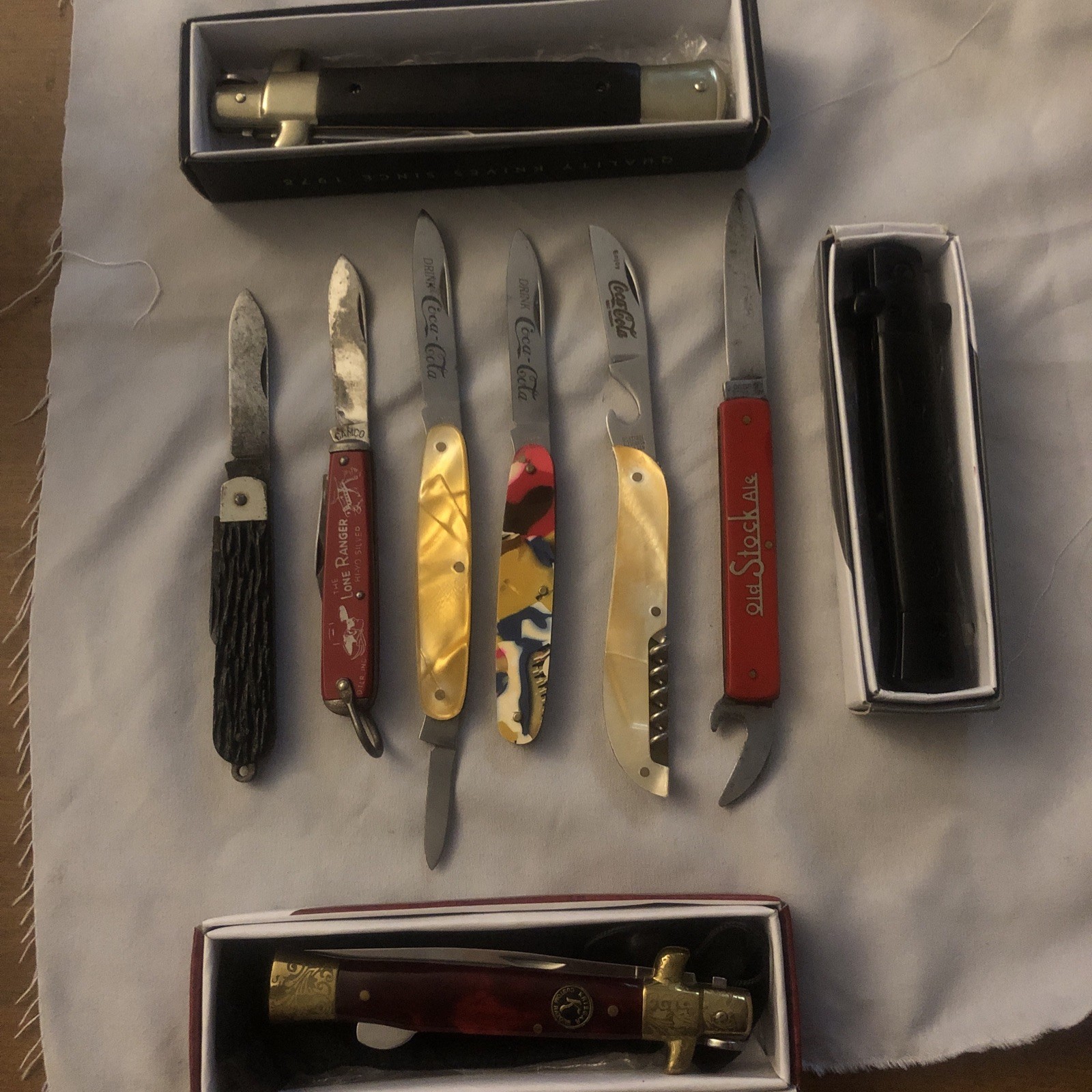 Large Pocket Knife Lot