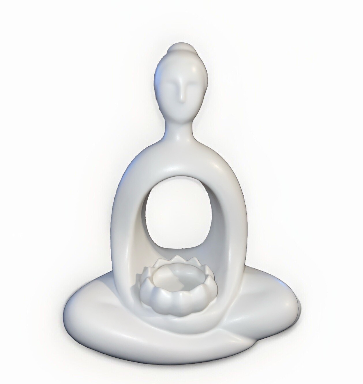PartyLite Zen Meditation Tealight Holder Retired NIB P29D/P90627