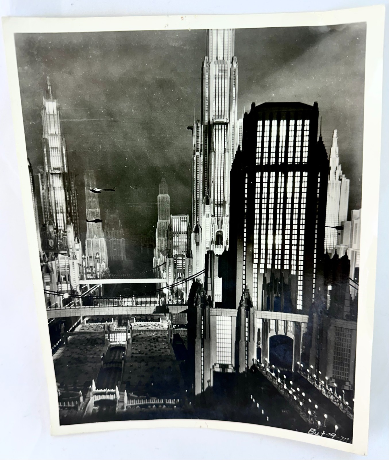 Vintage JUST IMAGINE (1930) Orig. 8x10 Glossy Publicity Still of 1980 NYC Rare
