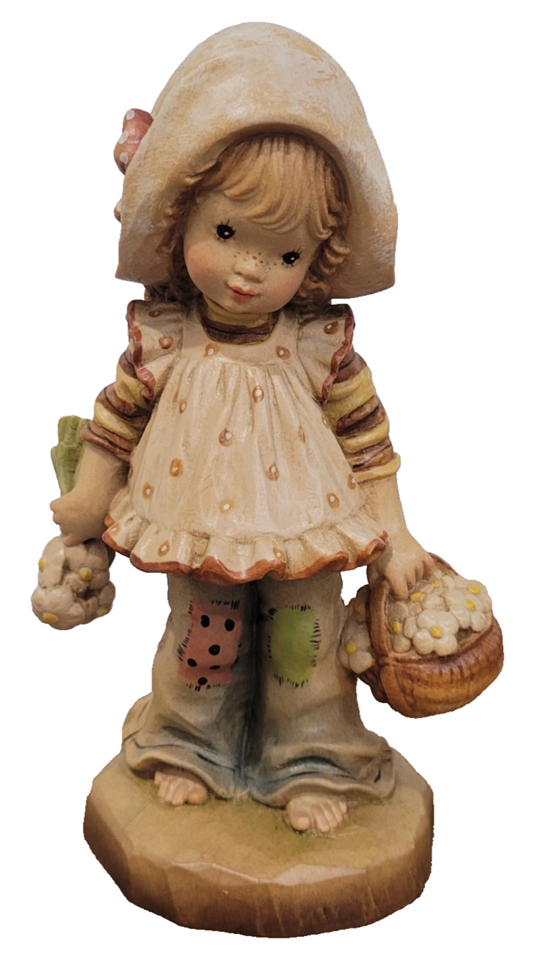 Vintage Anri Sarah Kay Flowers For You 6.75\