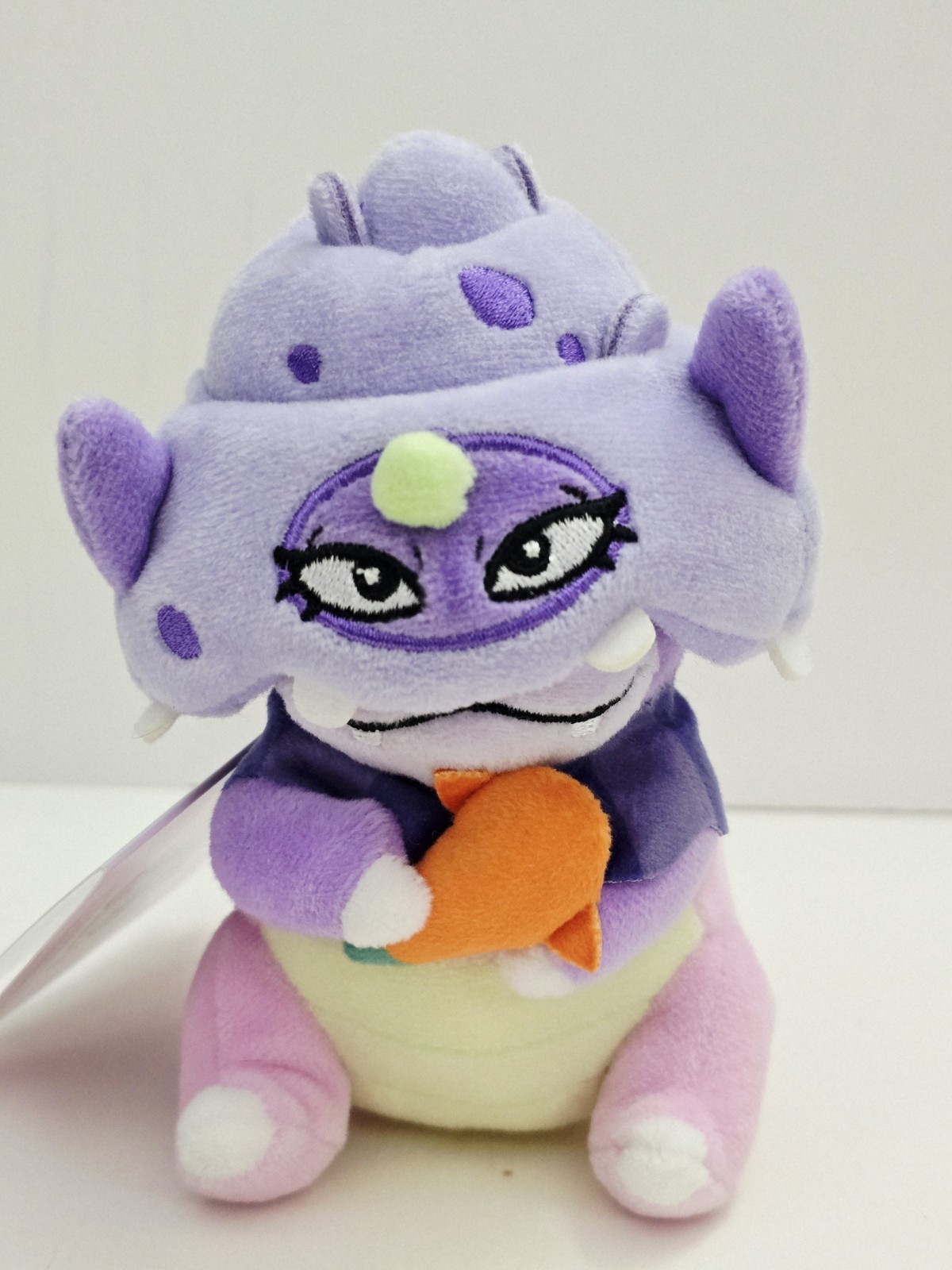Pokemon Center Galarian Slowking Mascot Plush Keychain Dondon Donkan Yaan NWT