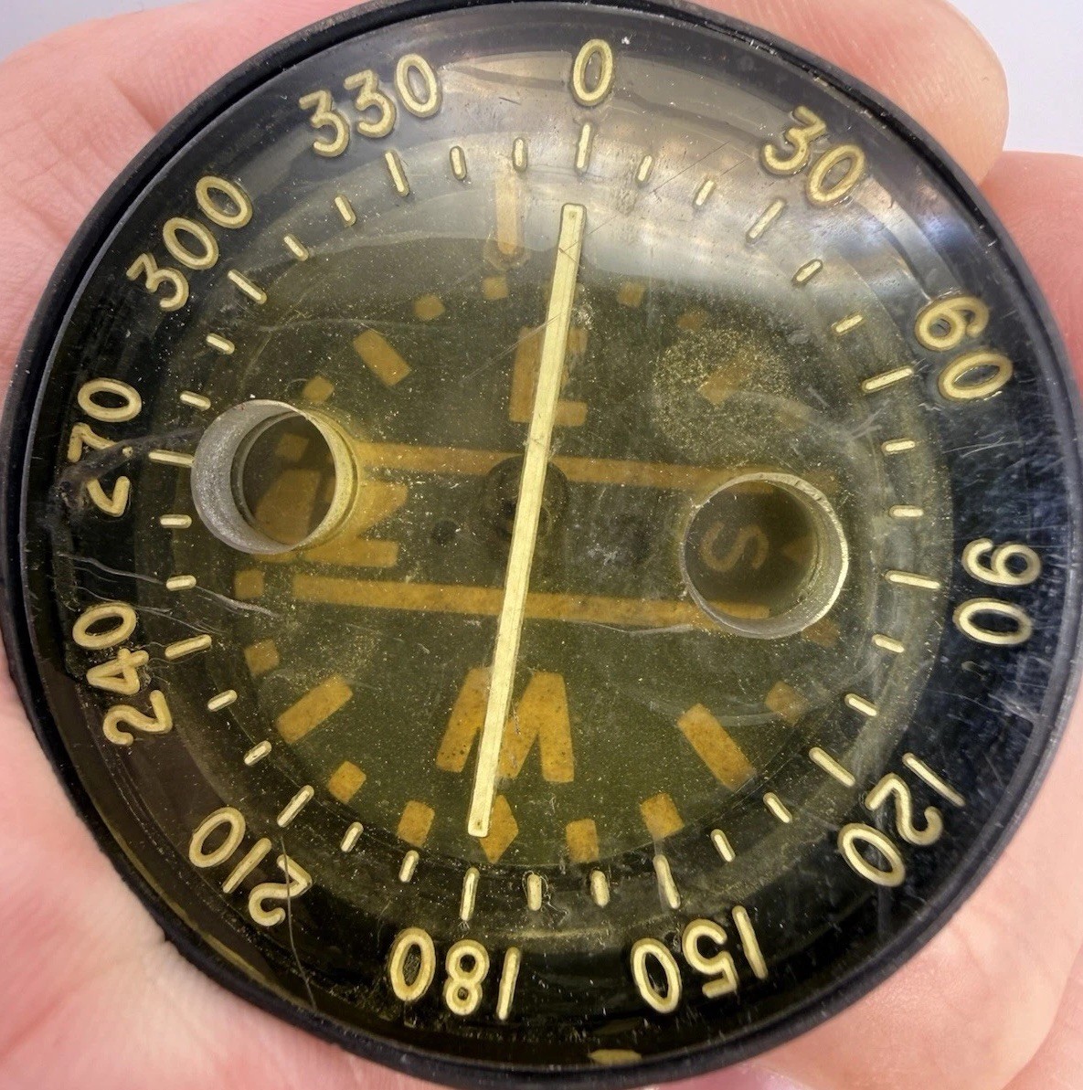 1966 John E Hand Wrist Compass MK I MOD I US Military SCUBA Diving 6605-079-0007 1966 John E Hand Wrist Compass MK I MOD I US Military SCUBA Diving 6605-079-0007