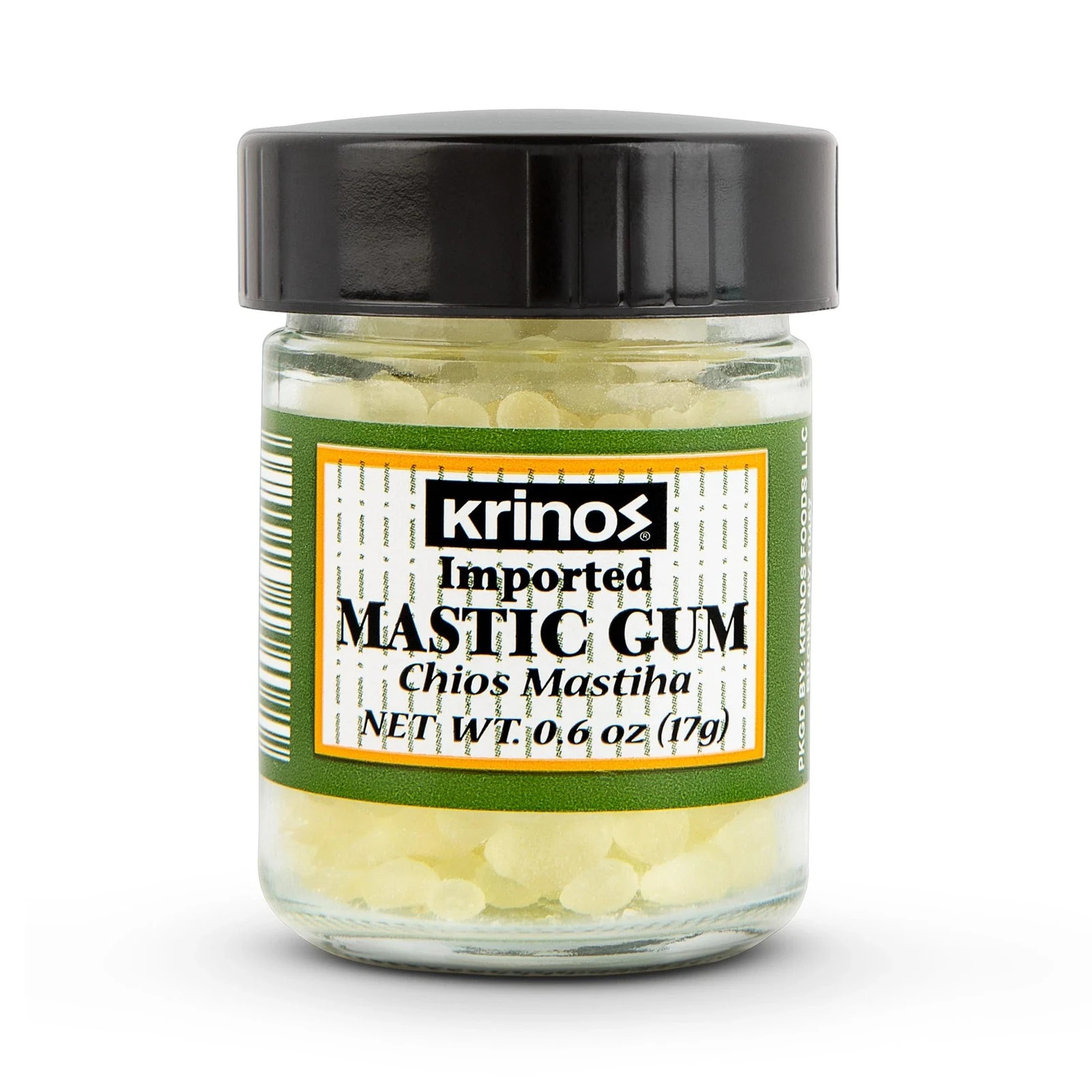 Krinos Greek Mastic Gum: Rich History, Piney Flavor, 0.6 Ounce (Pack of 1) Krinos Greek Mastic Gum: Rich History, Piney Flavor, 0.6 Ounce (Pack of 1)