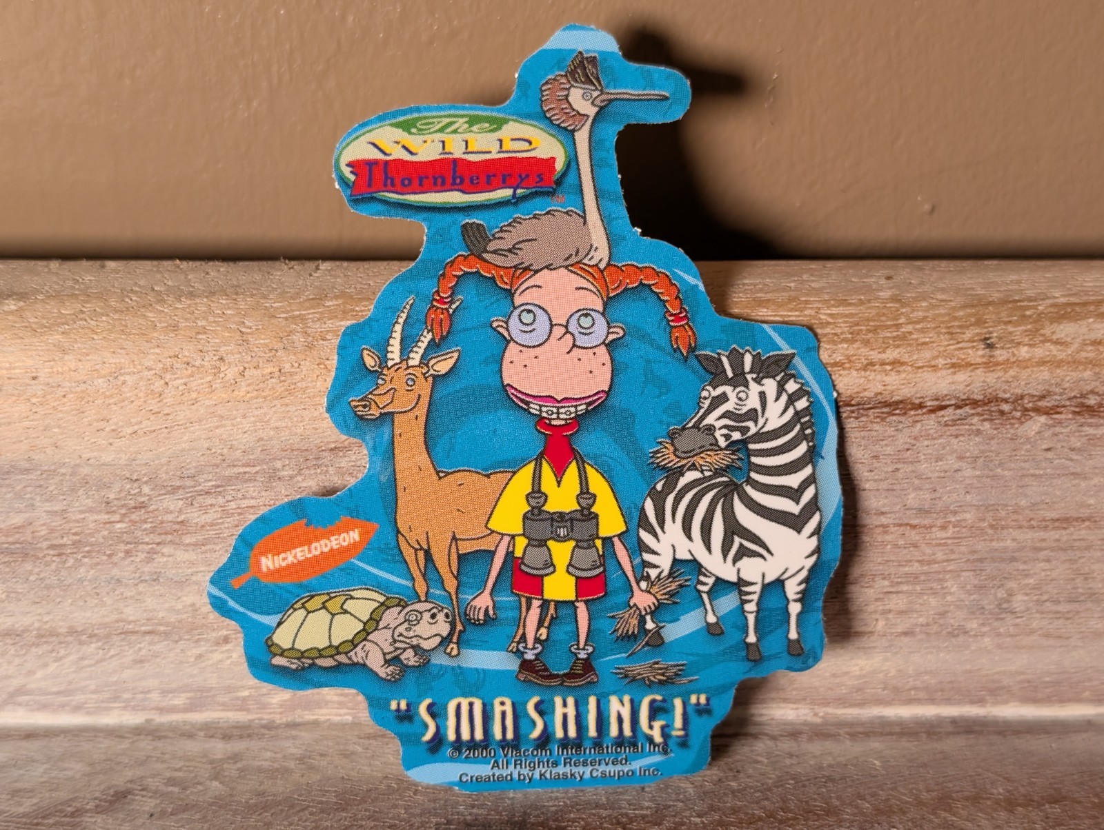 RARE 2000 NICKELODEON The Wild Thornberrys VENDING MACHINE STICKER RARE 2000 NICKELODEON The Wild Thornberrys VENDING MACHINE STICKER