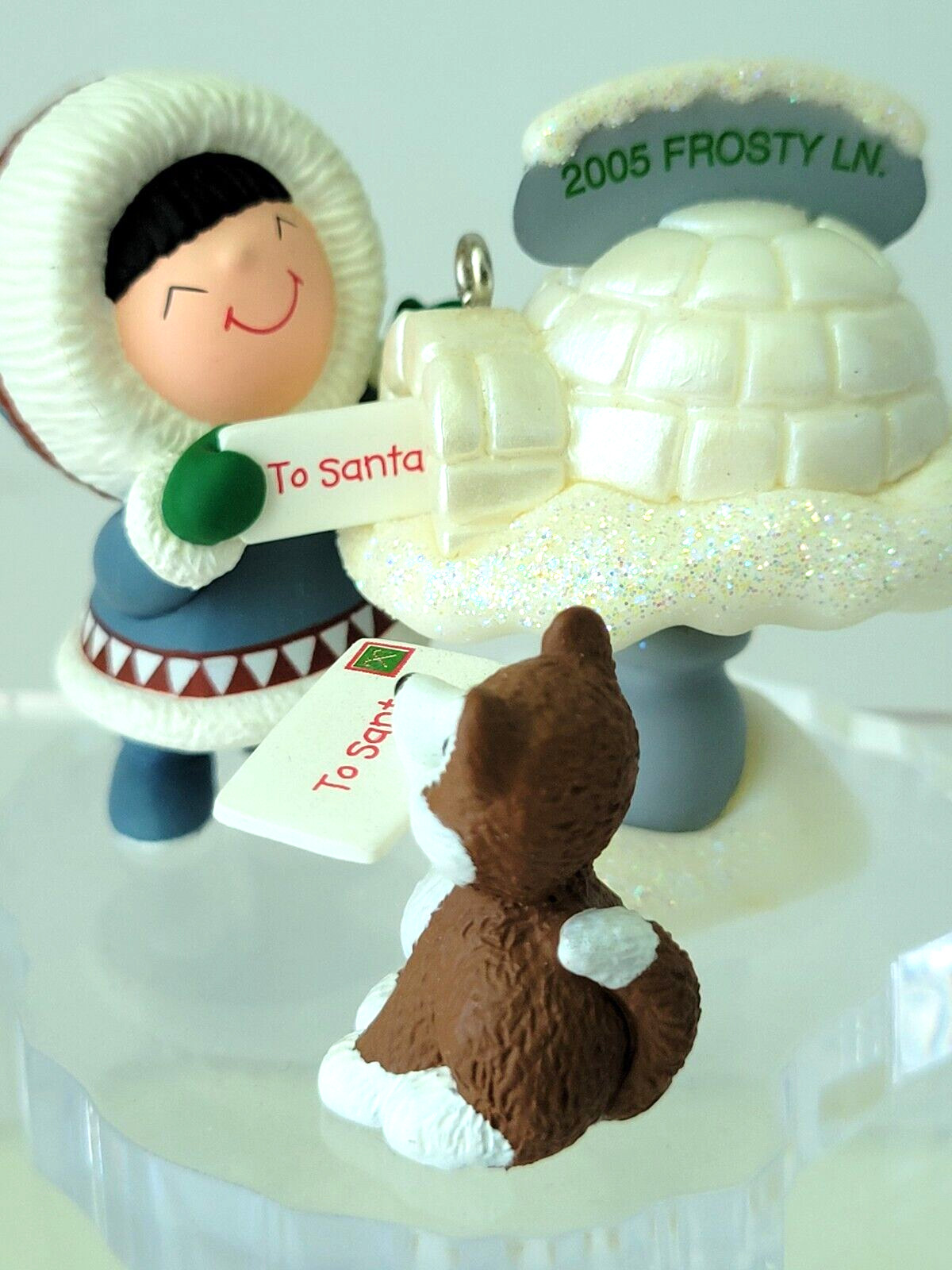 Vintage Hallmark Ornament 2005 Frosty Friends #26 Mailing letter to Santa Vintage Hallmark Ornament 2005 Frosty Friends #26 Mailing letter to Santa
