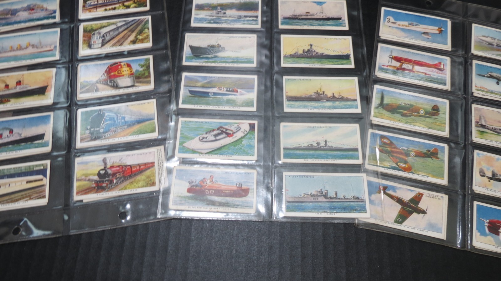 CIGARETTE CARDS. Wills Tobacco. Speed. (Complete Set of 50). (1939).
