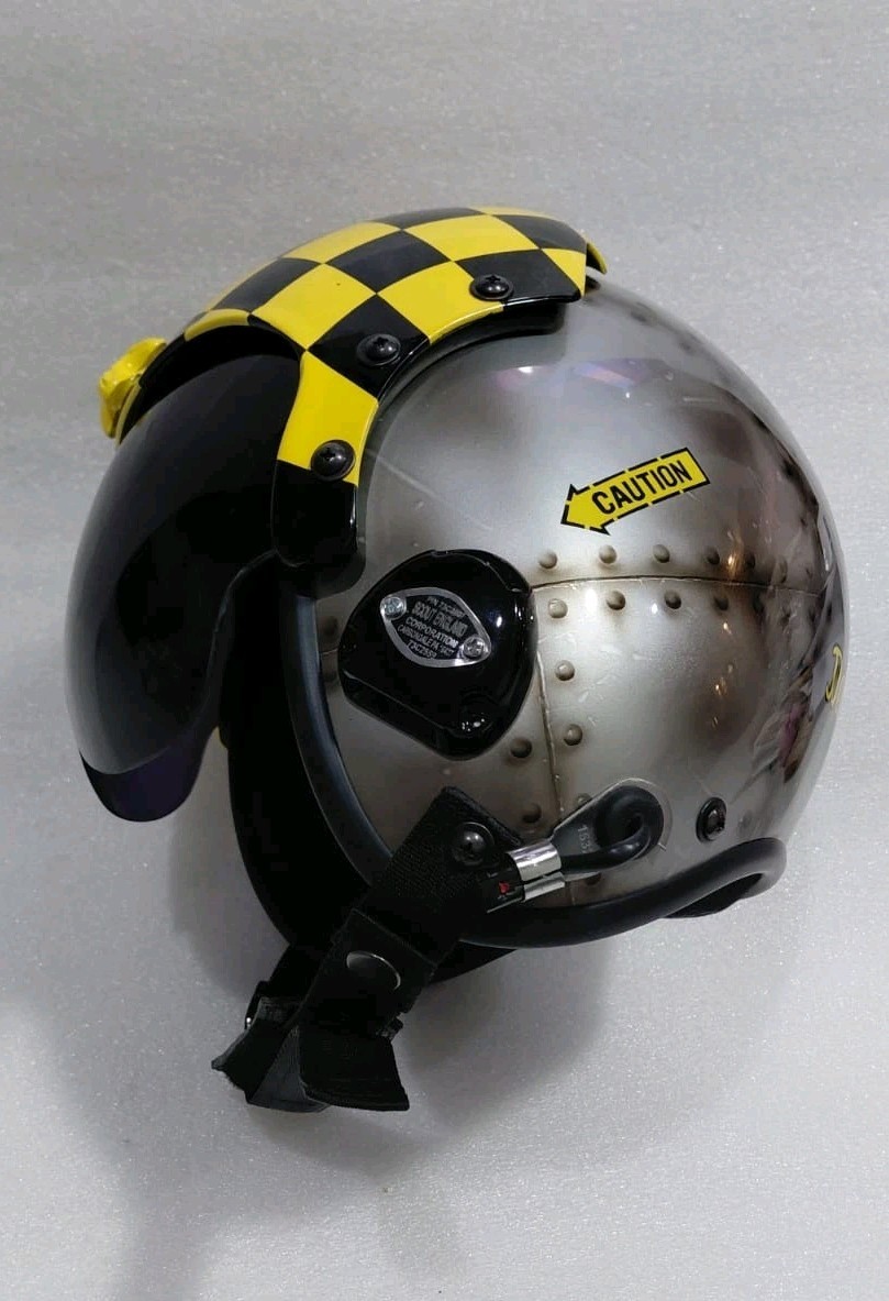 HGU-33 CUSTOM MUSTANG FIGHTER PILOT HELMET (OR CUSTOM BY REQUEST)