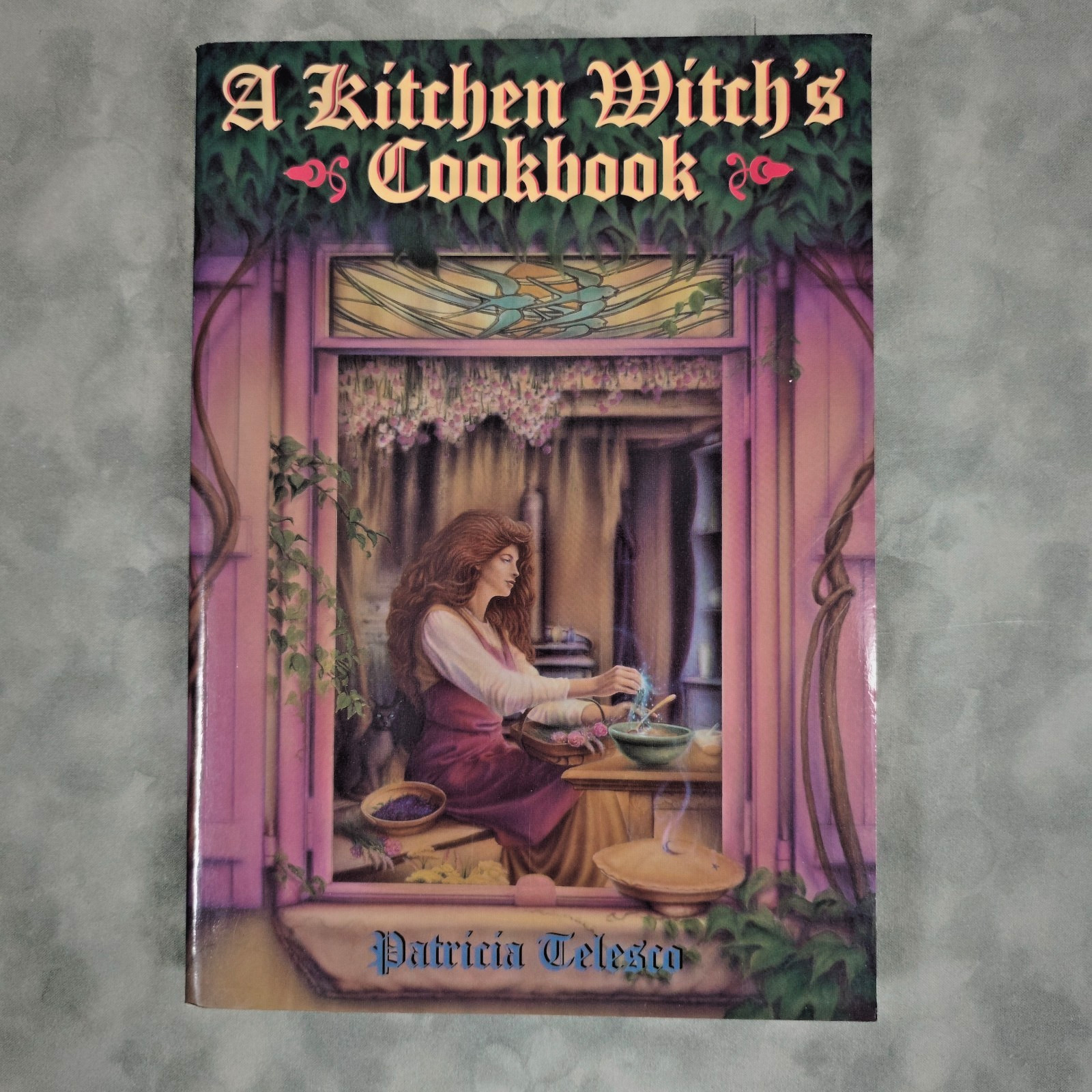1994 Kitchen Witch\'s Cookbook Patricia Telesco 1st Edition 1st Print Wicca Pagan