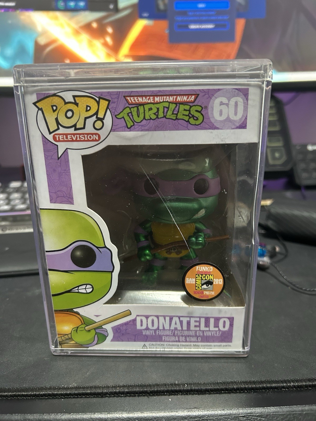 Funko Pop Television Donatello TMNT #60 SDCC Exclusive 2013 1008 pcs