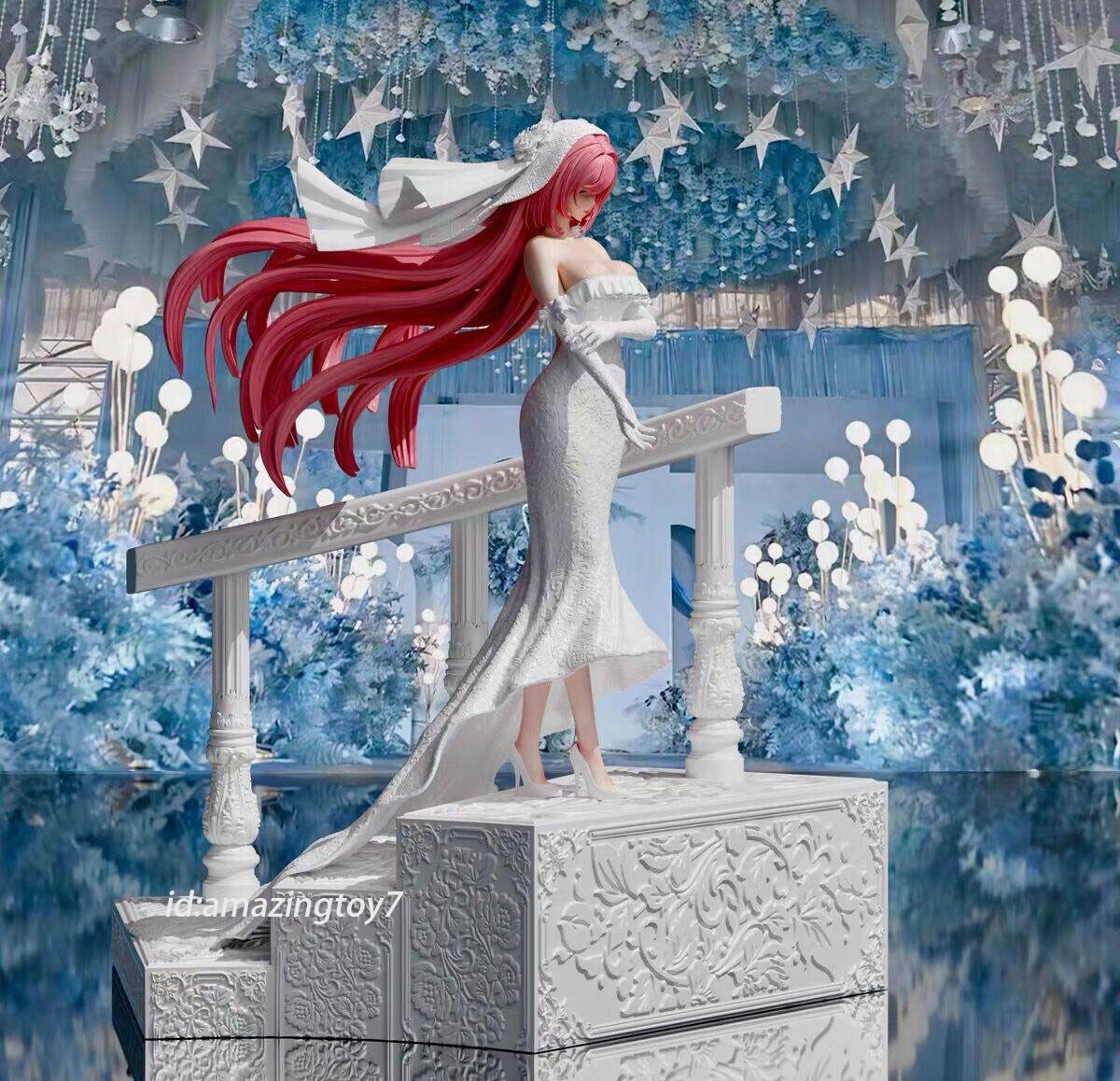 YuanNai Studio Honkai Impact 3 Wedding Elysia Resin Model Pre-order 1/6 H35cm YuanNai Studio Honkai Impact 3 Wedding Elysia Resin Model Pre-order 1/6 H35cm