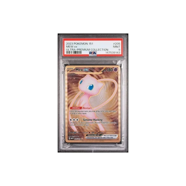 Pokemon TCG PSA 9 2023 151 UPC #205 Mew Ex 🇬🇧 #147539143