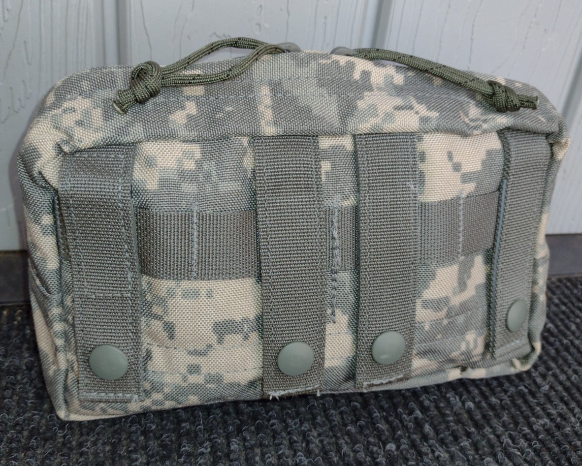 USGI MOLLE UTILITY POUCH 9x5x3 HORIZONTAL POUCH UCP DIGITAL CAMO