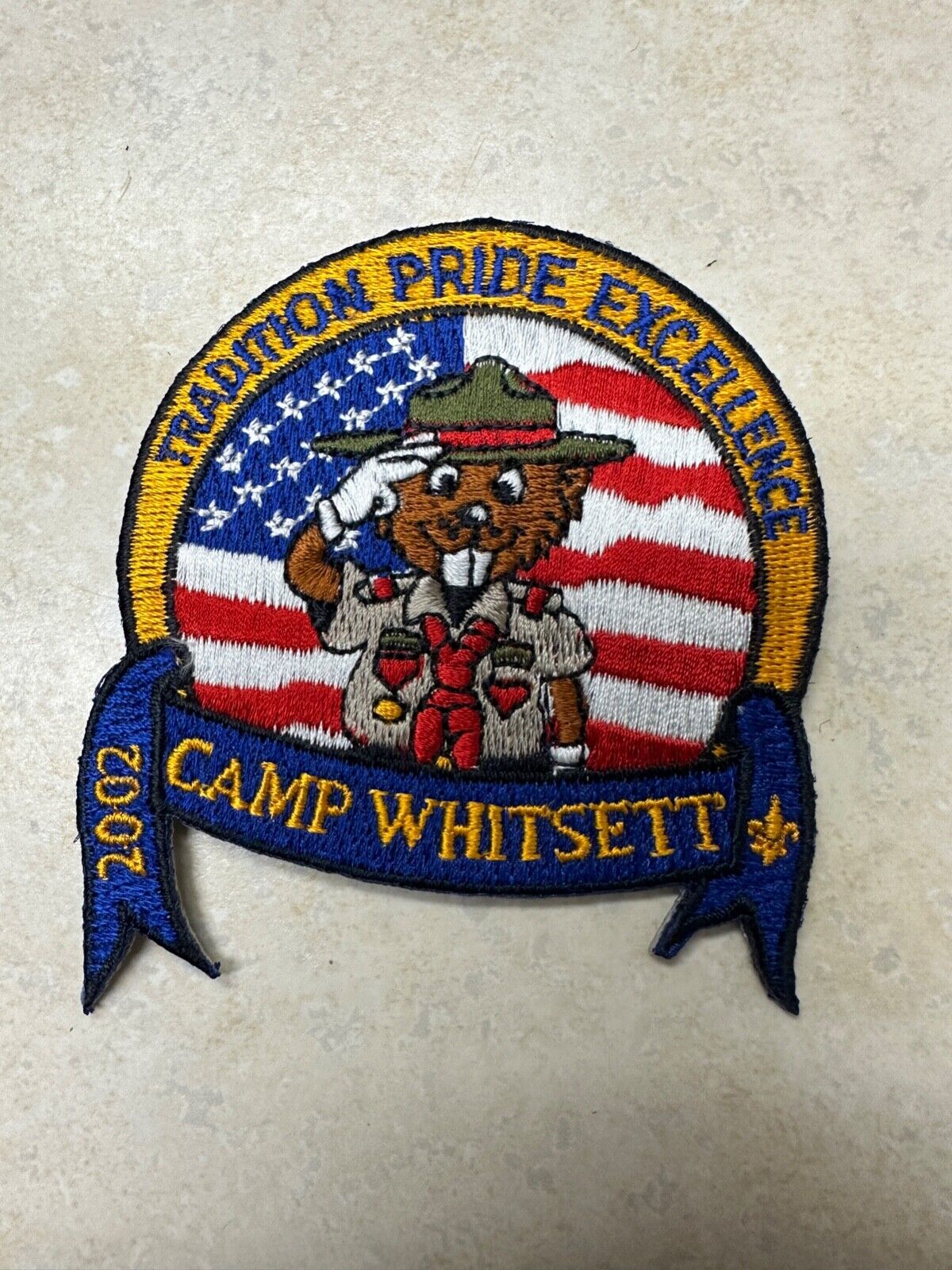 Camp Whitsett 2002 Camp Patch Western Los Angeles County Council Camp