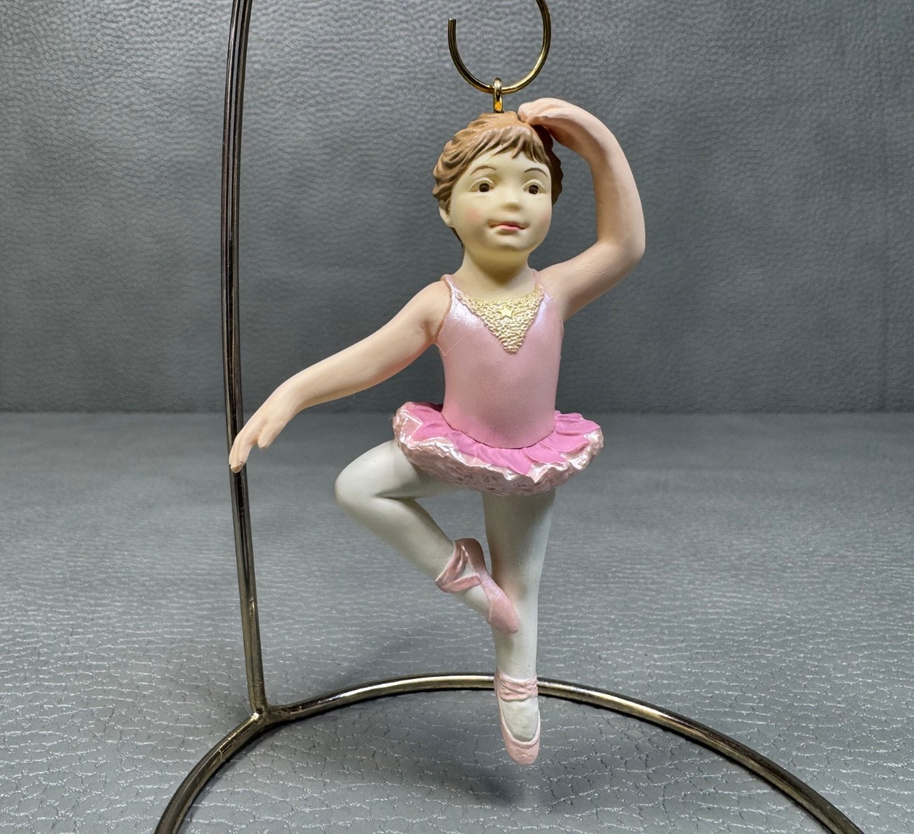 Hallmark 1993 On Her Toes Christmas Ornament