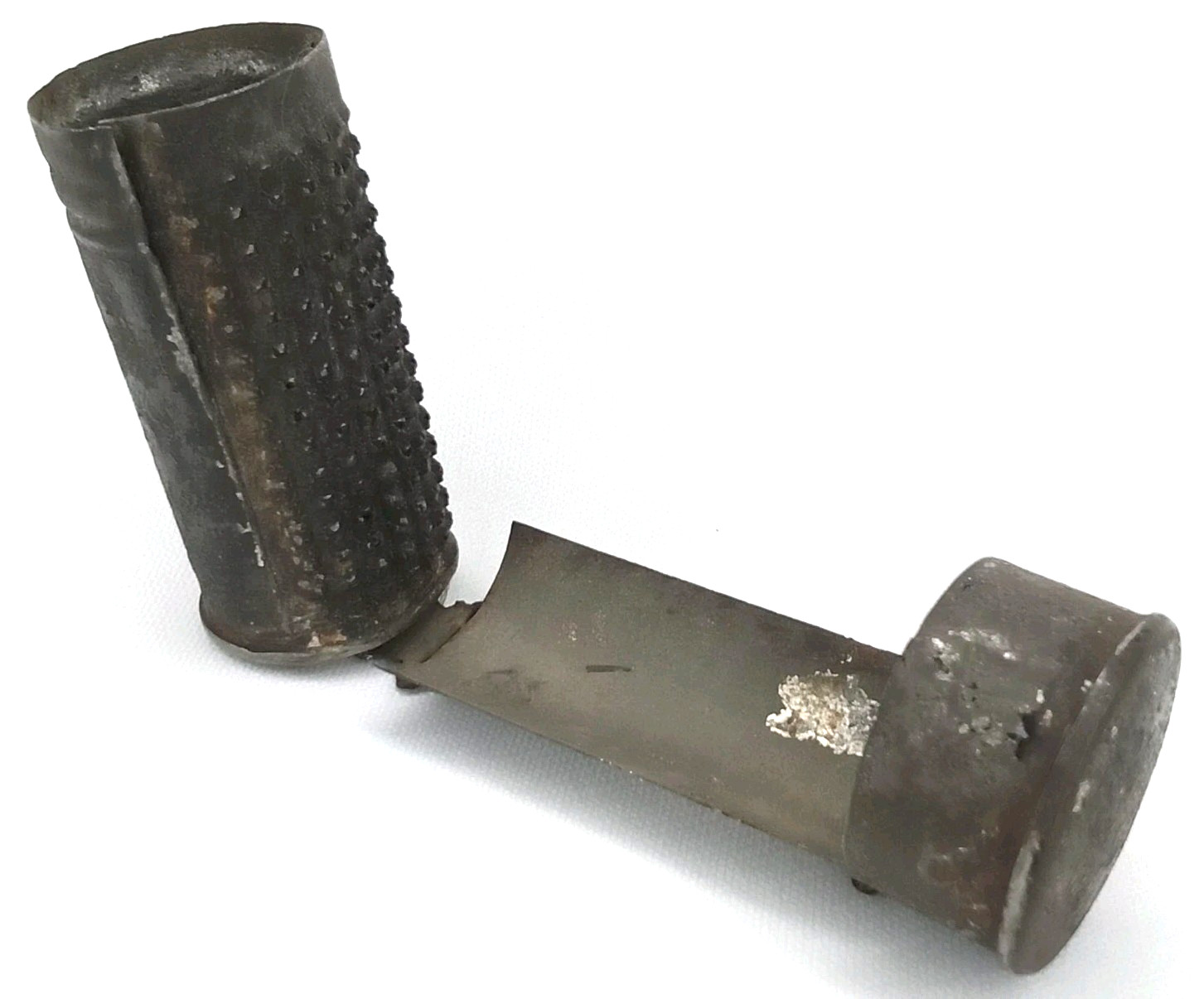 Champion Tin Pocket Nutmeg Grater Made In USA Antique 1900s