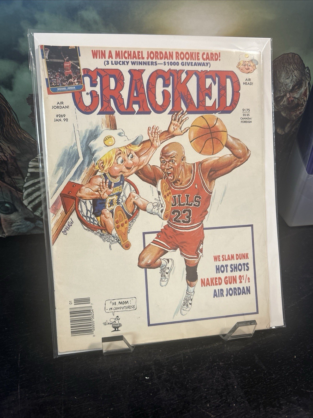 Cracked #269 1992 MICHAEL JORDAN