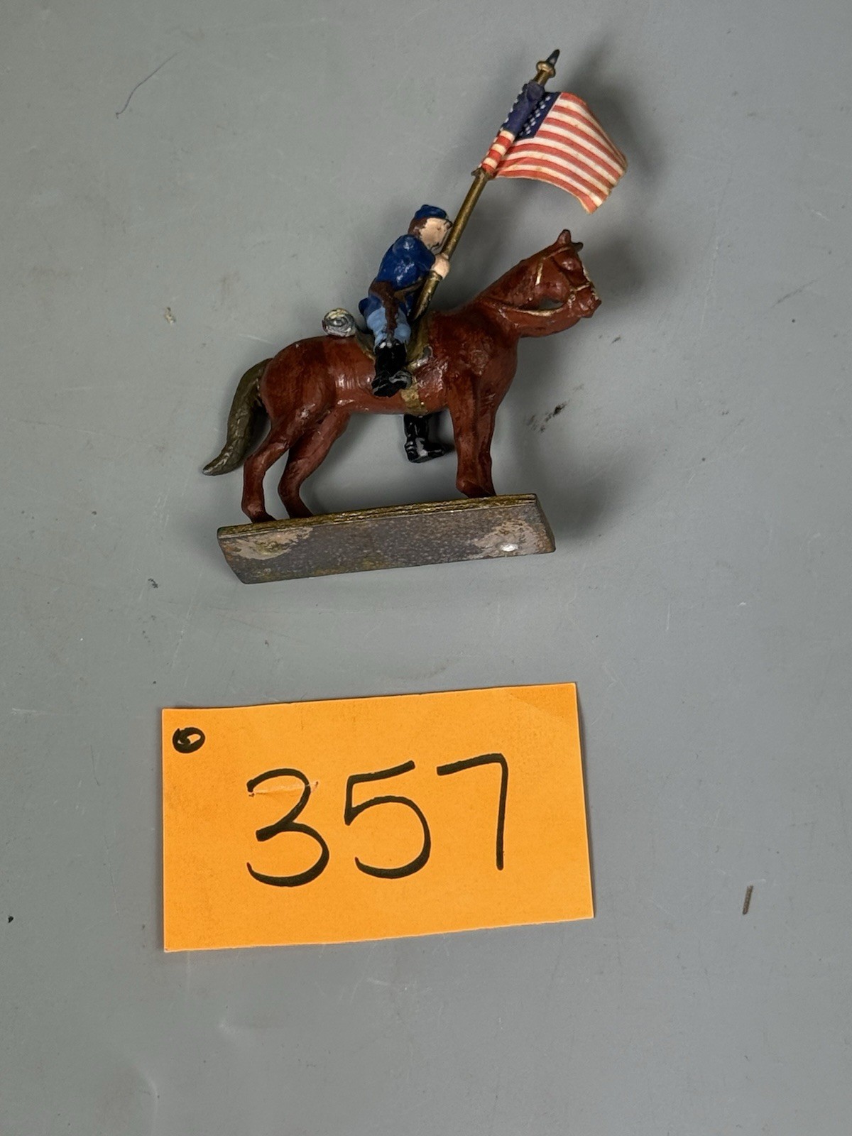 Civil War US Cav Flagbearer O357