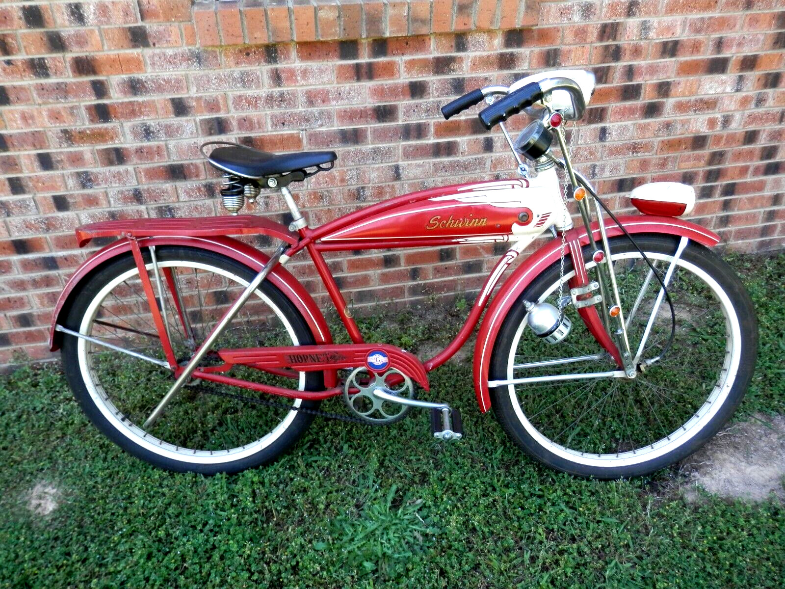 Vintage 1950's  Schwinn/BFG Hornet  Bicycle WithLots Of EXTRAS~VERY NICE~