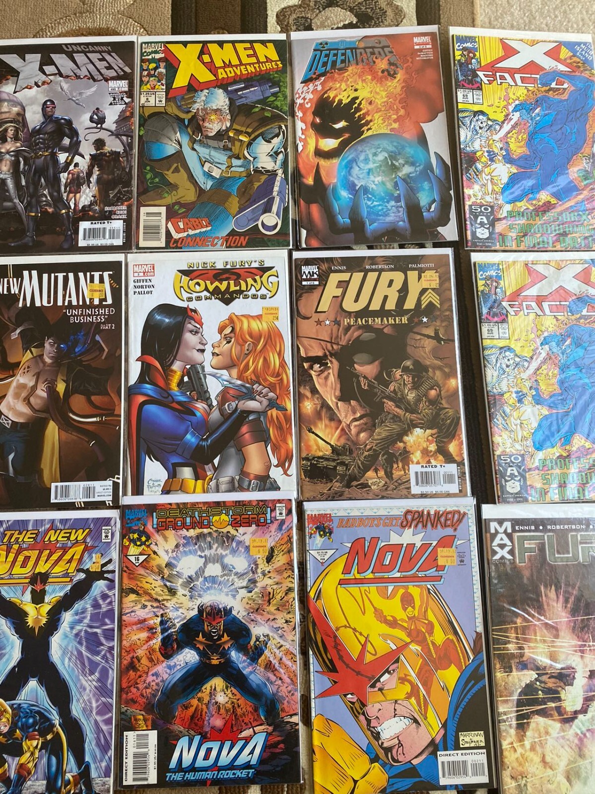 20 COMICS BOOK LOT-MARVEL, DC, INDIES- All in Bag with Board 20 COMICS BOOK LOT-MARVEL, DC, INDIES- All in Bag with Board