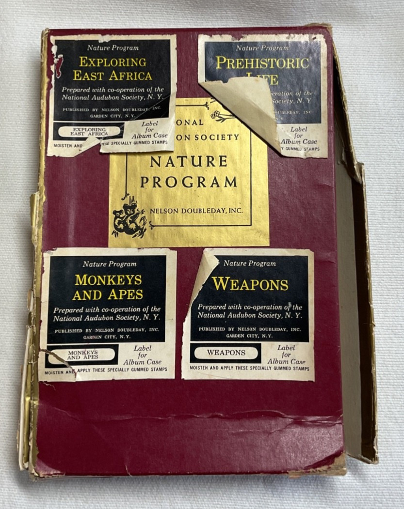 1957 National Audubon Society Nature Program 4 Booklets in Box
