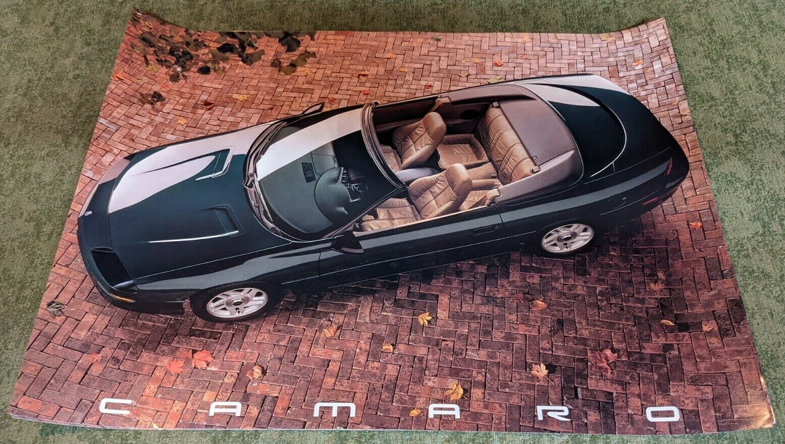CHEVROLET CAMARO Z28 CONVERTIBLE 1994 CHEVY PROMO 2 SIDED POSTER