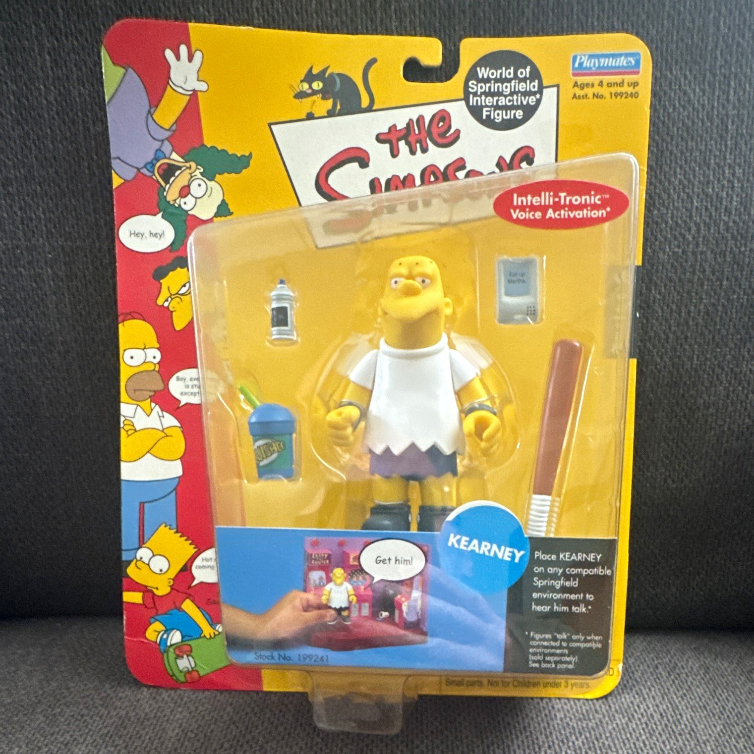 Playmates Simpsons Kearney Intelli-Tronic Interactive Figure Playmates Simpsons Kearney Intelli-Tronic Interactive Figure