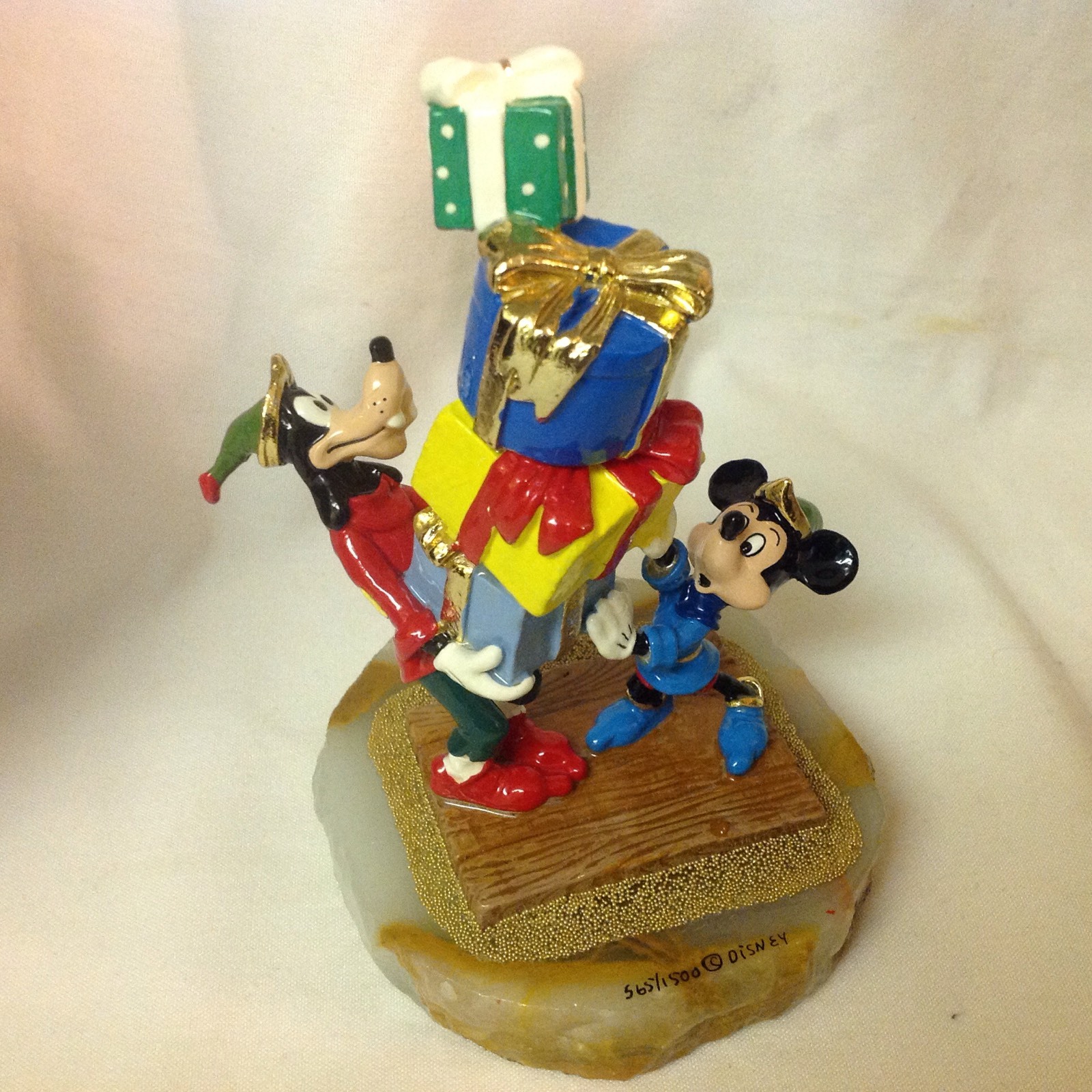 Disney Ron Lee Mickey & Goofy '03 LE Figure Statue Figurine w/COA Disney Ron Lee Mickey & Goofy '03 LE Figure Statue Figurine w/COA