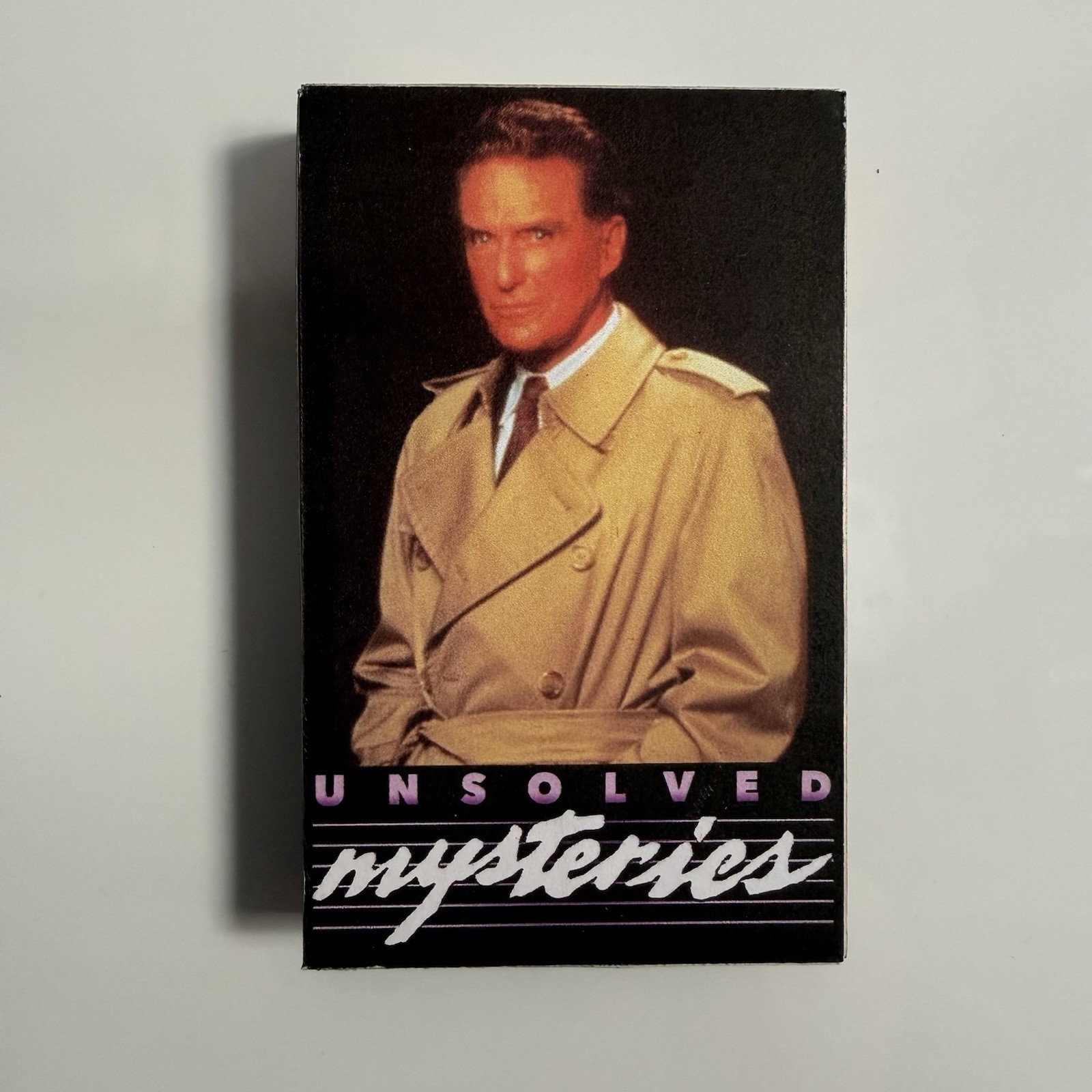 Unsolved Mysteries 3D VHS Mini Refrigerator Magnet 80's 90's True Crime