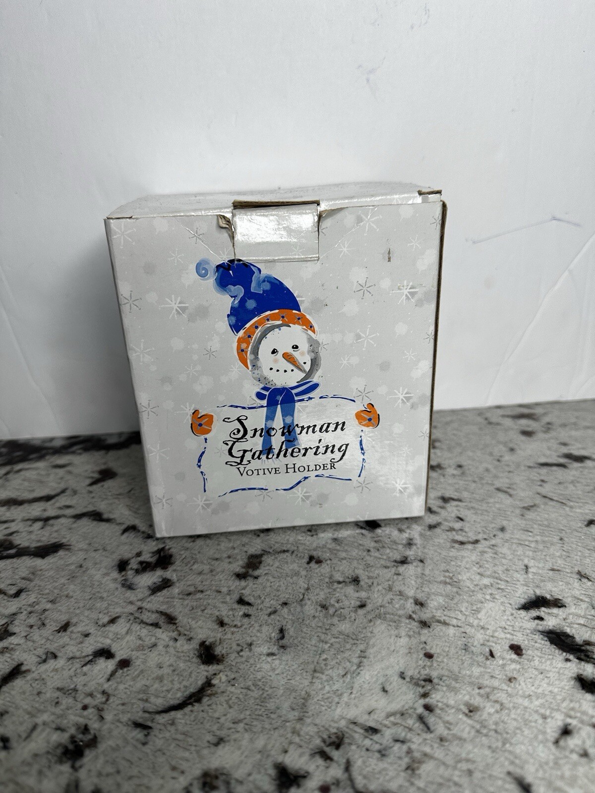 Great American Opportunity Vintage Snowman Gathering Votive Great American Opportunity Vintage Snowman Gathering Votive
