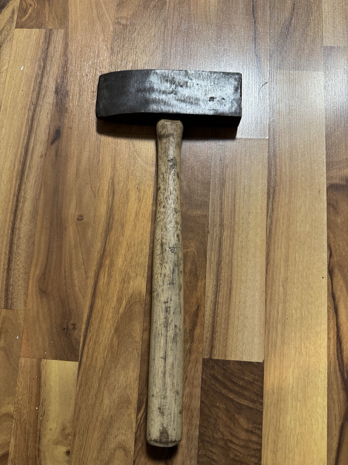 Vintage Horseshoe Logo Atha 4 Pound Blacksmith Hammer w Handle 